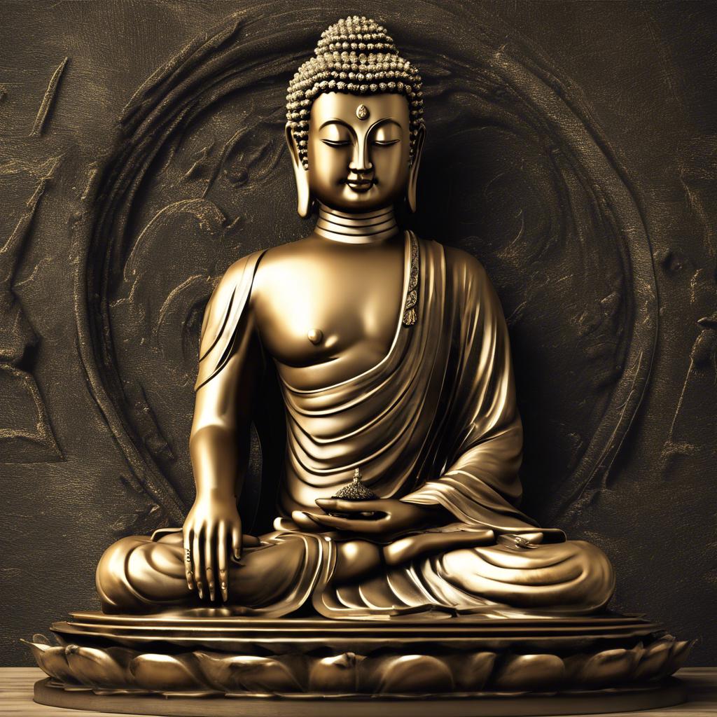 Entdecke die Faszination der Buddha-Statue: Antikes Finish aus Messing und seine Geheimnisse