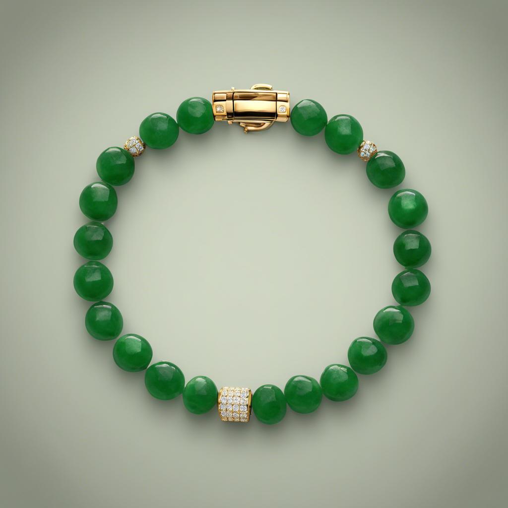 Warum das Edelsteinarmband Herren Grüne Jade dein neues Must-Have ist!