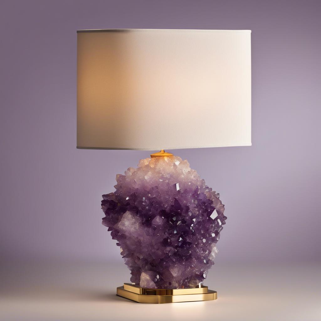 Warum du eine Amethyst Himalaya Salzkristall Lampe in deinem Zuhause haben solltest!