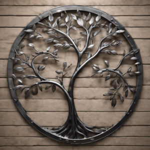 Kreative Ideen für dein Zuhause: So gestaltest du mit Metall-Wanddekoration Baum rund deine Wände!
