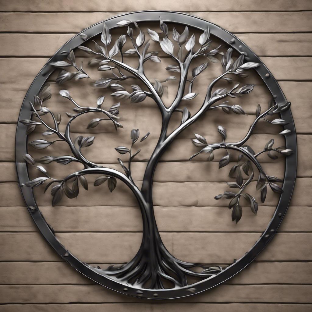 Kreative Ideen für dein Zuhause: So gestaltest du mit Metall-Wanddekoration Baum rund deine Wände! 1 Kreative Ideen für dein Zuhause: So gestaltest du mit Metall-Wanddekoration Baum rund deine Wände!