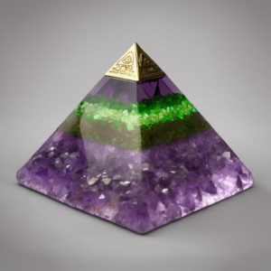 Entdecke die Vorteile der Orgonit Pyramide Amethyst mit Peridot Baum: Dein neuer Energiespender!