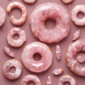 Entdecke den Donut Anhänger Lebensspirale Edelstein Rosenquarz: Dein neuer Glücksbringer!