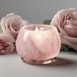 Warum du einen Teelichthalter aus Edelstein Rosenquarz in deinem Zuhause brauchst