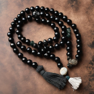 Entdecke die Kraft der Edelstein Mala Schwarzer Turmalin – Deine neue Begleiterin für positive Energie!