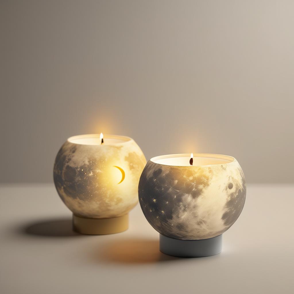 Kerzenhalter in Mond- und Sonnenmotiv: So bringst du magisches Licht in dein Zuhause!