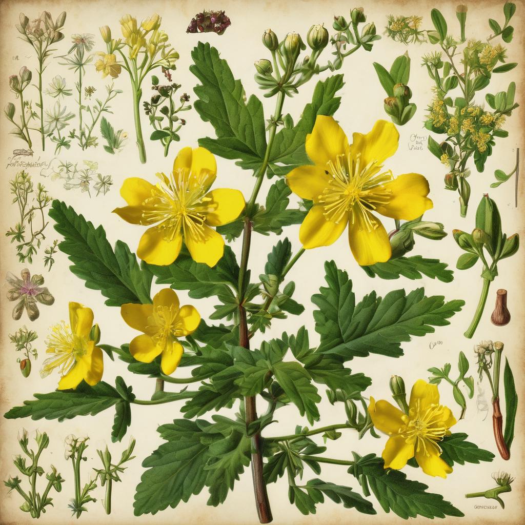 Entdecke das Heilkräuter Lexikon: Alles über das Johanniskraut für deine Gesundheit!