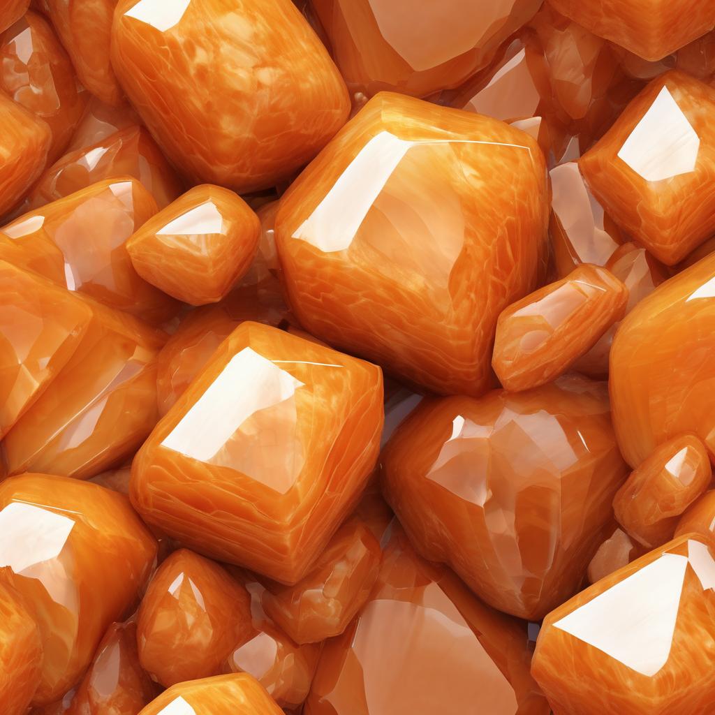 Entdecke den Heilstein Orangencalcit: Deine Geheimwaffe für mehr Energie und Lebensfreude!