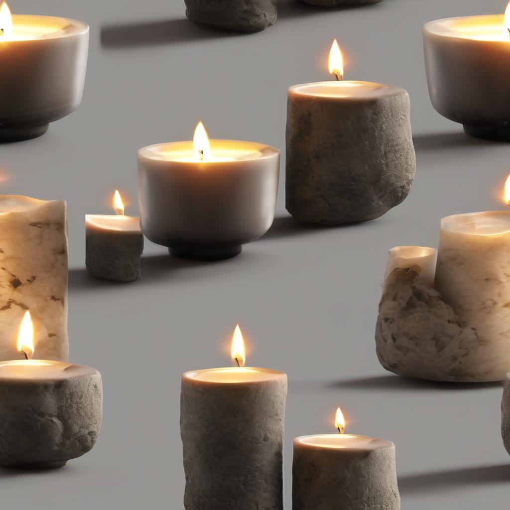 Entdecke die Magie: Kerzenhalter mit Steindocht für einen speziellen Effekt, den du lieben wirst!