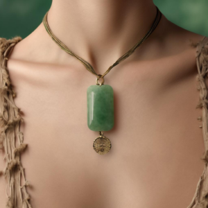 Entdecke den Trend: Die Jade Bohemian Ketting Klaver für deinen einzigartigen Style!