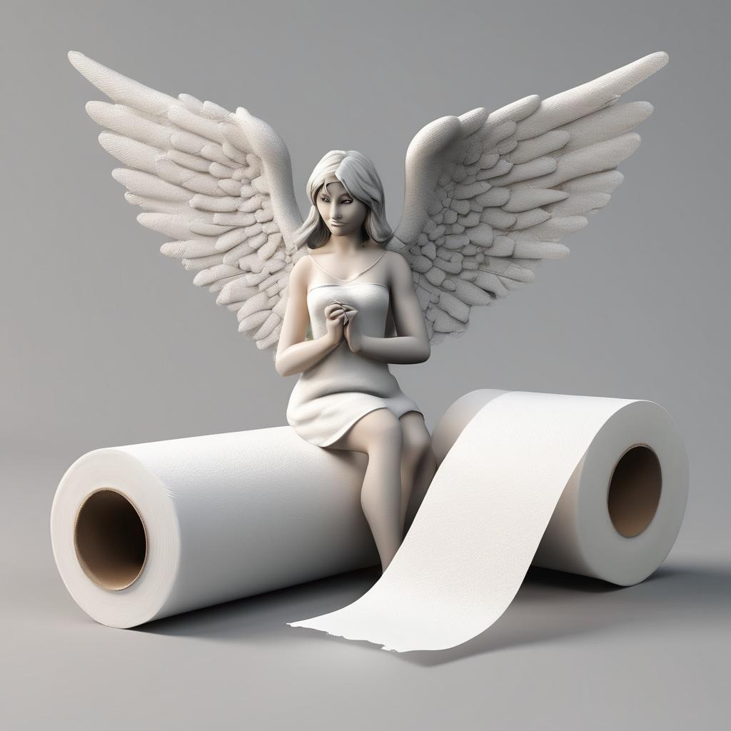 Engel basteln aus Klopapierrollen: Kreative Ideen für deine Bastelstunden!