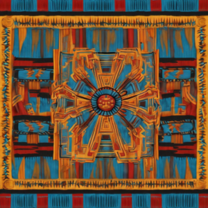 Entdecke das Hopi-Sonnen-Tanz-Tuch: Eine Reise in die Kultur und Tradition der Hopi!