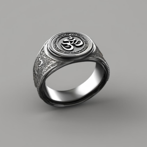 Entdecke den Drehenden Mantra Ring Om Mani: Ein spiritueller Begleiter für dich!