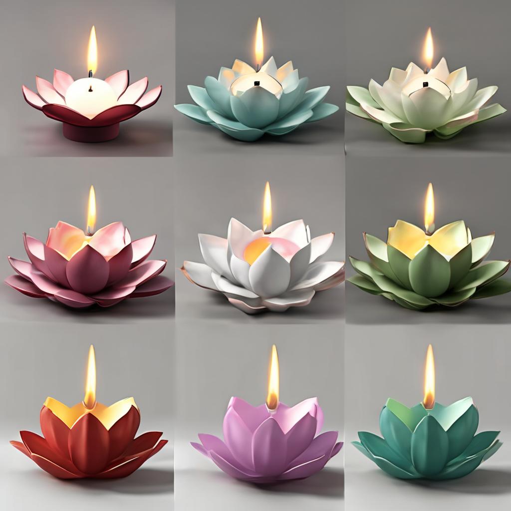Entdecke den Zauber des Lotus Teelichthalters: Ein Must-Have für dein Zuhause!