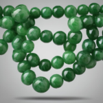 Entdecke die Vielfalt der Edelsteinperlen Strang Grüne Jade – Tipps und Inspirationen für deine Schmuckkreationen!