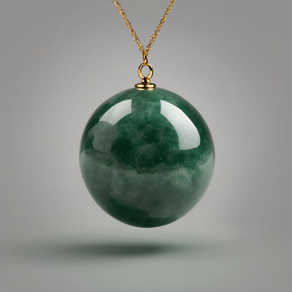 Entdecke die Kraft des Pendel Edelstein Gruener Aventurin Kugel – Dein Weg zu mehr Klarheit!