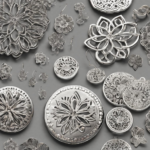 Entdecke die neuesten Trends: Boho-Ohrringe Blumen Scheiben Silber für deinen unverwechselbaren Style!