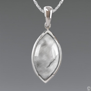 Entdecke den Edelsteinanhänger Chiastolith: Ein einzigartiges Schmuckstück für deinen Stil!