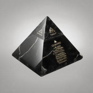 Entdecke die Edelsteinpyramide Schungit: Deine Geheimwaffe f&uuml;r mehr Energie und Harmonie!