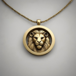Entdecke den Messing-Horoskop-Anhänger Löwe: Dein stylisches Accessoire für mehr Energie!