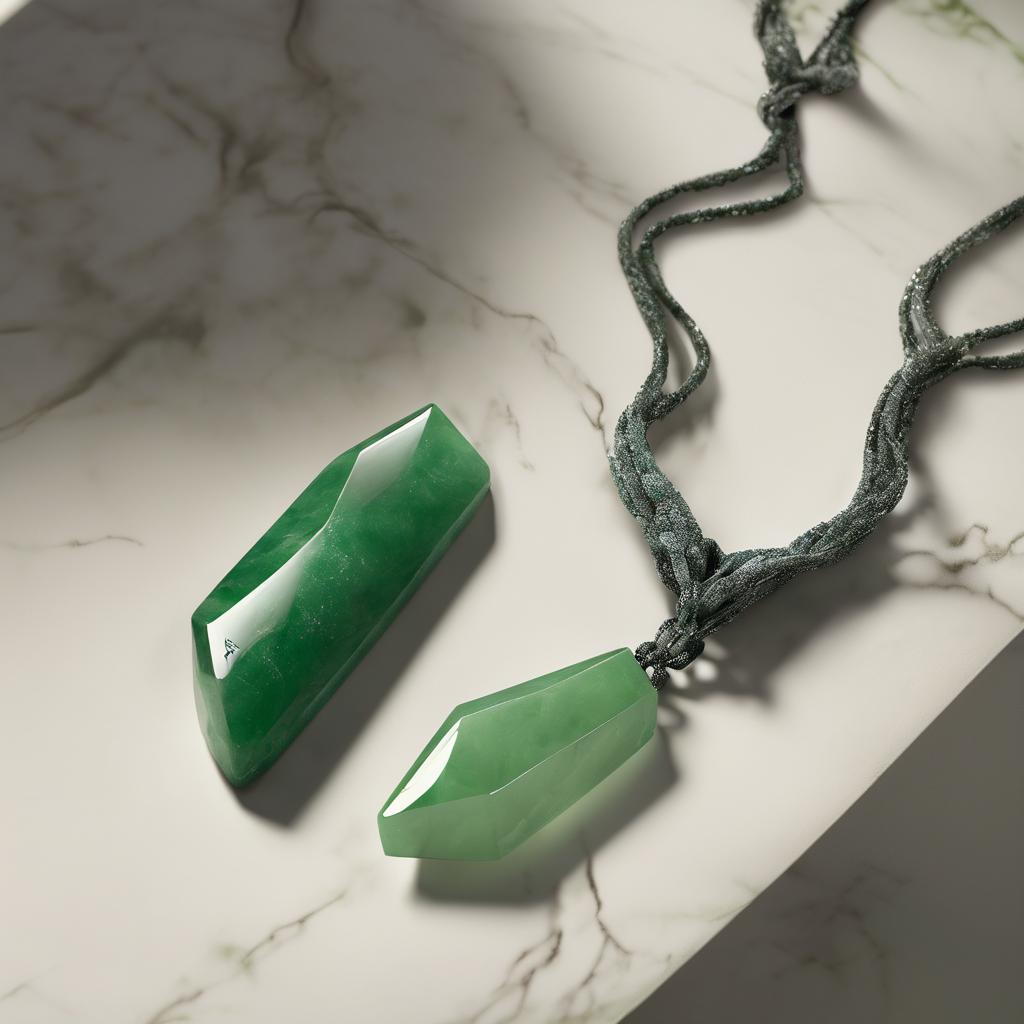 Entdecke die Edelstein Splitterkette Grüner Aventurin: Dein perfektes Accessoire für mehr Style und positive Energie!