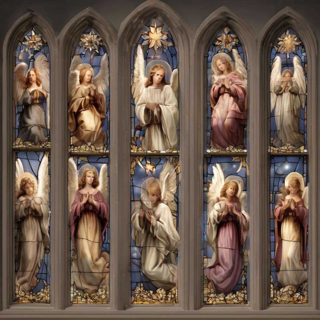 Entdecke die Magie der Adventsfenster Engel: Ein zauberhaftes Adventsritual für dich!