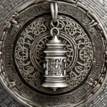 Entdecke den Silber Anhänger Tibetische Gebetsmühle Medium: Dein neues spirituelles Accessoire!