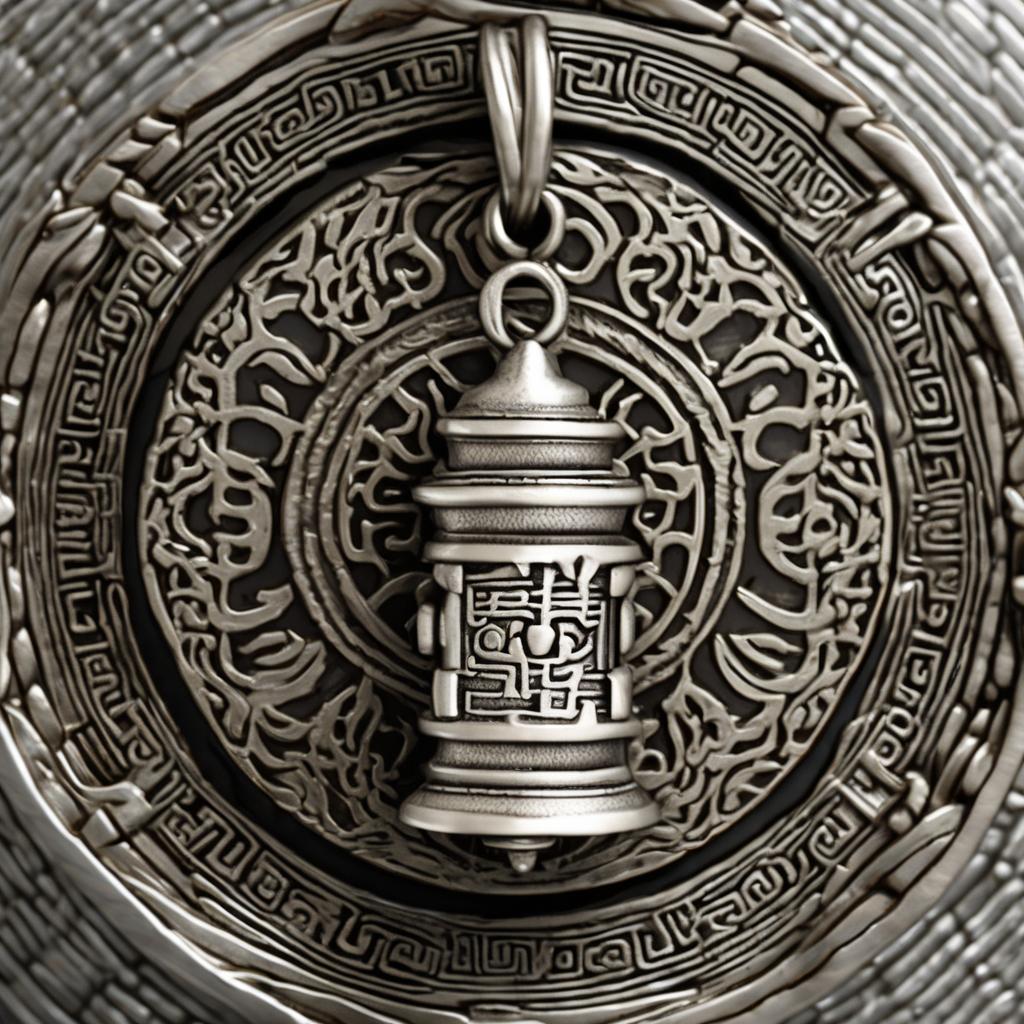 Entdecke den Silber Anhänger Tibetische Gebetsmühle Medium: Dein neues spirituelles Accessoire!