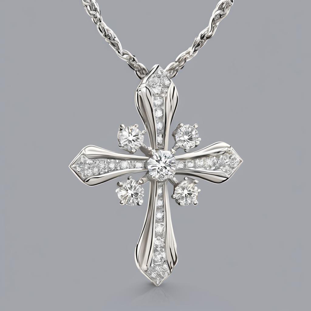 Alles, was du über Diamantkreuz-Anhänger wissen musst: Ein funkelnder Blickfang für jeden Anlass!