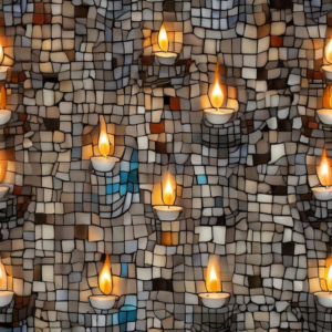 Kerzenhalter mit Mosaikmuster: So bringst du Farbe und Stil in dein Zuhause!